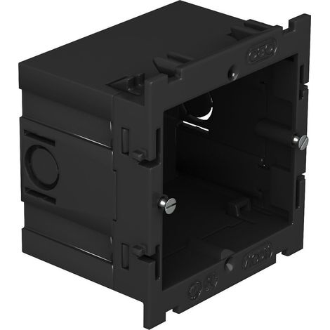 OBO Bettermann Caja de empotrar para aparatos 1 vía 51x76x71 poliamida gris claro RAL 7035, 6288532