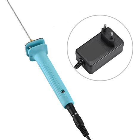 15-W-Tragbarer elektrischer Schaumstoffschneider, Tragbarer Schneidestift für Schaumstoff und Polystyrol, Schneid- und Gravierwerkzeug mit Netzteil (10 cm / 3,9 Zoll) (1/3)