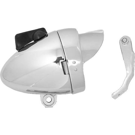 Éclairage de vélo en métal et verre pour usage électrique