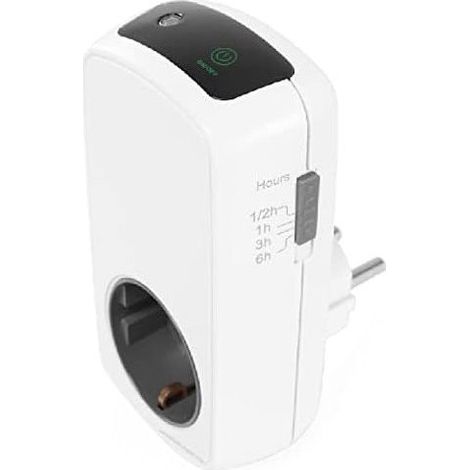 Prise minuterie Orbegozo PG50. Puissance maximale supportée 3680 W