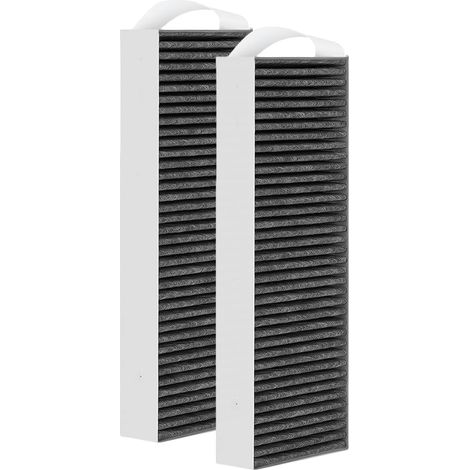 2er-Pack Ersatz-Aktivkohlefilter, kompatibel mit Bora Pure/X Pure/S Pure PUAKF PURU PUXU Dunstabzugshauben – Für Dunstabzugshauben mit Umluftzubehör (1/5)