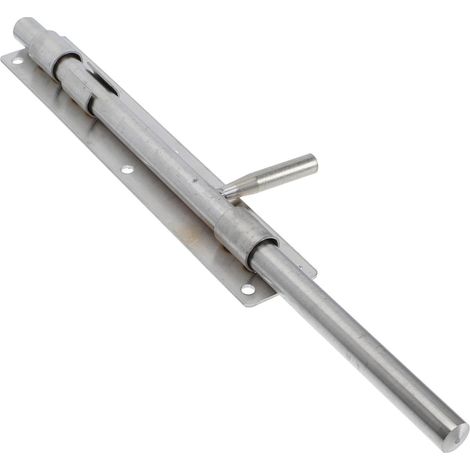 Serrure pour Portail Extérieur en Acier Inoxydable Renforcé, Verrou de Sol Solide et Résistant la Corrosion pour Clôture et Porte de Jardin (1/5)