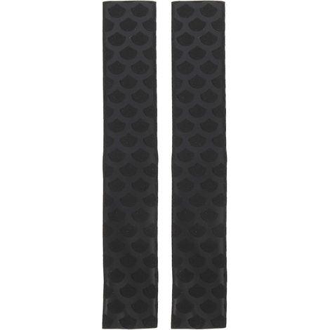 1 paire de manchons antidérapants professionnels pour baguettes de batterie, accessoires pour baguettes de batterie-16.5x1.8cm-Black