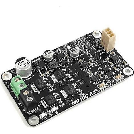 Module de commande de moteur CC MD10C 10A 5V-30V pour Arduino PWM, carte de contrôle de moteur CC à balais en pont en H (1/5)