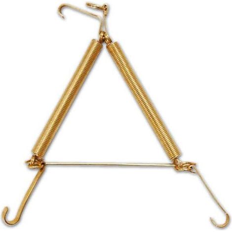 Appendi Piatti Appendipiatti a Molla in Acciaio  12-16 cm misura N1 conf. 10 Pz (1/2)