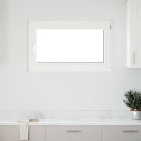 Ventana de sótano "RISOR" 100x60 cm oscilobatiente DIN derecha antracita vidaXL