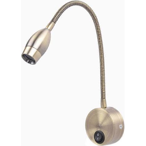 Lampe de chevet murale flexible avec interrupteur, 1 LED CREE 3 W 3000 K MY-B032 (1/5)