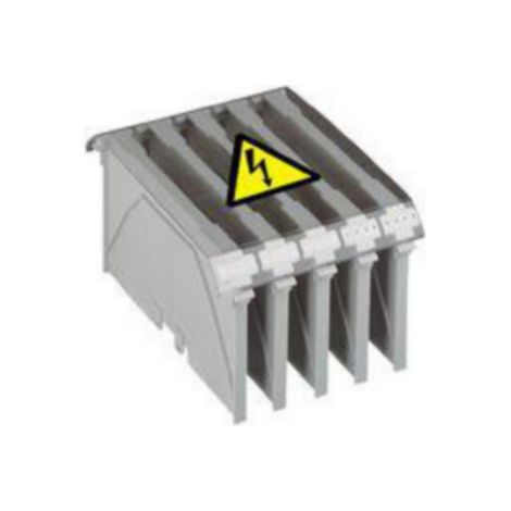 Capot de protection pour bloc de jonction de puissance nu viking 3 pour 4 blocs pas 26mm LEGRAND 039488 (1/2)