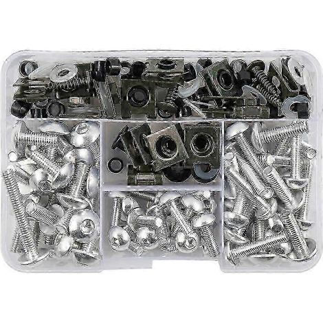 Kit complet de vis et écrous de carénage usinés CNC pour Suzuki Katana 600, 650, 750, 1100, GSX600F, GSX650F, GSX750F et GSX1100F (argenté) (1/4)