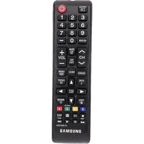 Télécommande Universelle pour TV LCD Samsung, Version Anglaise, Connexion Sans Fil, Compatible avec Téléviseurs Samsung, Commande à Distance Infrarouge, Design Ergonomique, Remplacement Facile (1/3)