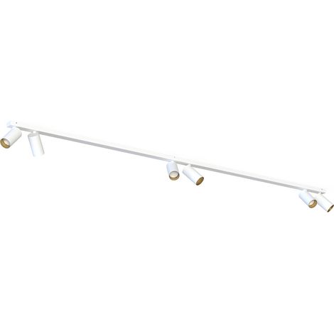 Nowodvorski MONO 7777 barre LED 6 spots GU10 blanc/or (1/3)