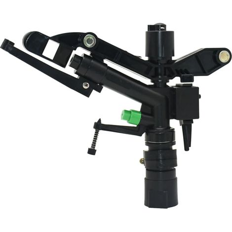 CANON DE RIEGO AGRICOLA AJUSTABLE BIDIRECCIONAL HEMBRA DE 1 PULGADA  ASPERSOR DE RIEGO DE GRANJA HEMBRA DE 1 PULGADA RANGO DE COBERTURA GRANDE ASPERSOR DE CESPED RIEGO DE JARDINALTA CALIDAD
