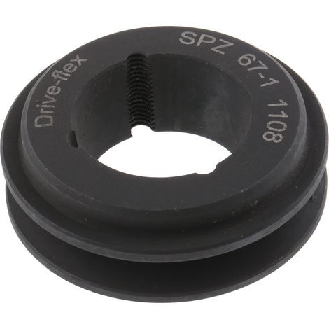Poulie en fonte, Acier, alésage 28mm ( Prix pour 1 )