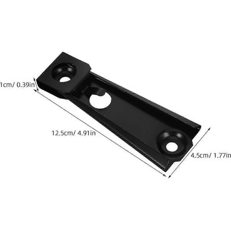 Kit de fixation pour canapé : support universel en métal pour meubles, fixation emboîtable pour canapé – Compatible avec les fauteuils inclinables et les chaises longues (1/5)