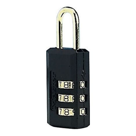 Master-lock Modelo Programable Candado Negro 3 Cifras