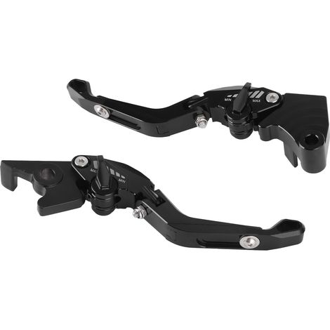 Verstellbarer 6-Positionen-Brems- und Kupplungshebel, 2er-Set, kompatibel mit Kawasaki NINJA 300R, Z300, 250R, 400 (1/5)