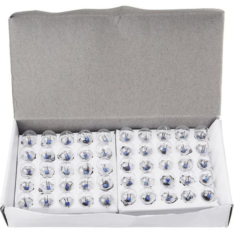 50Pcs/Box E10 Miniature Mini Bulb Lamp Screw Light Bulb Physical Experience Student Teaching (1/5)