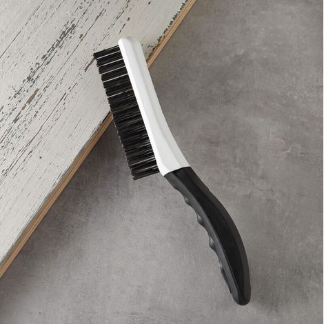 Brosse métallique, , acier au carbone avec manche (1/3)