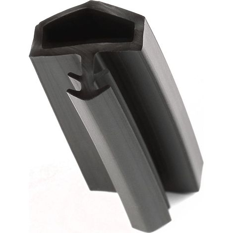 Guarnizione per porte interne su telaio in PVC - Scanalatura da 4 mm - Rotolo da 150 m - Trasparente - KISO - S 0680 TRANSP