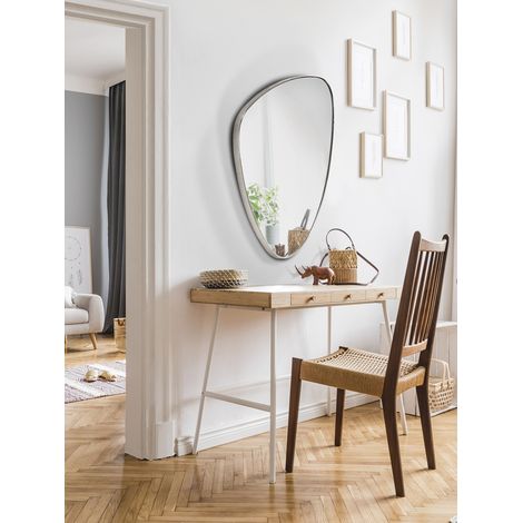 ESPEJO  ORIO TRIANG. 84X55 PLATA (1/5)