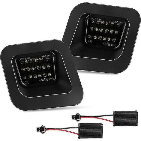 Feux de plaque d'immatriculation arrière fumés pour Dodge Ram 1500 2500 3500 (1/5)