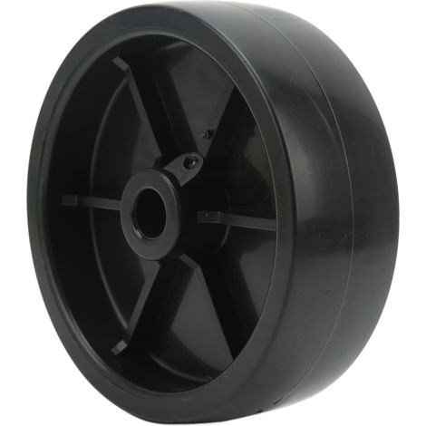 Roue de vérin de remorque 15 cm, capacité 544 kg, roulette résistante à la chaleur pour caravane, chariot, support stabilisateur, charge lourde, 1 pièce (1/5)