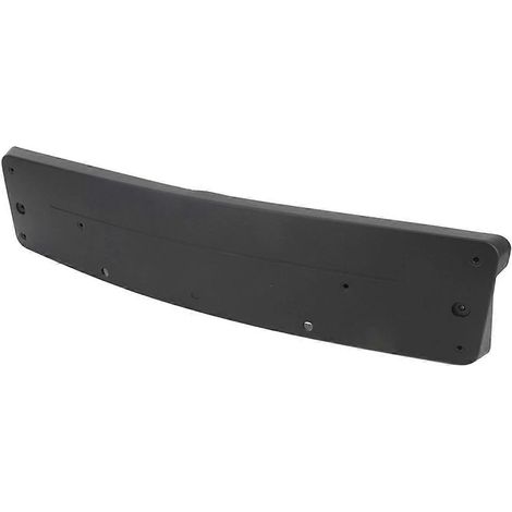 [LCS]2128851781 Support de plaque d'immatriculation avant pour pare-chocs avant de voiture E180 E220 E250 E300 Noir (1/5)
