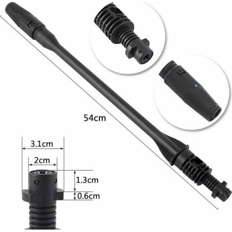 Accessoires de machine de nettoyage haute pression, buse rotative réglable pour machine de nettoyage haute pression. (1/5)