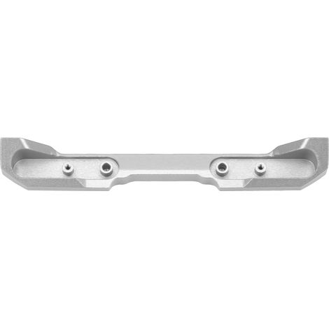 Pare-chocs arrière aluminium pour Axial SCX24, pièce Ford Bronco 1/24, accessoire RC métallique argenté (1/5)