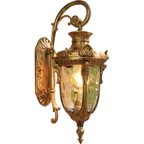 Applique murale moderne étanche, applique d'extérieur en aluminium, lampe de jardin domestique (ampoule non fournie) (1/5)