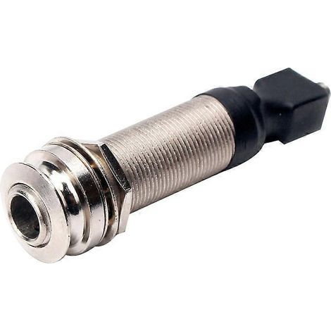 prise jack métallique de type trou pour micro de guitare ou ukulélé-6.2X1.7CM (1/4)