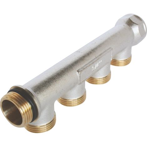 Collecteur de distribution 4 sorties à portée conique easy lock 3/4ek