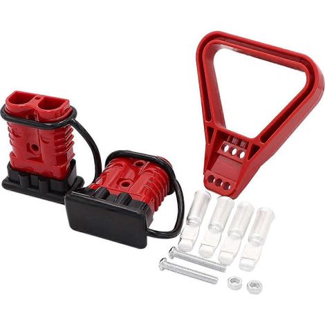 Lot de 2 connecteurs d'alimentation batterie 175 A 1/0 AWG pour connecteur Anderson pour voiture-- (1/5)