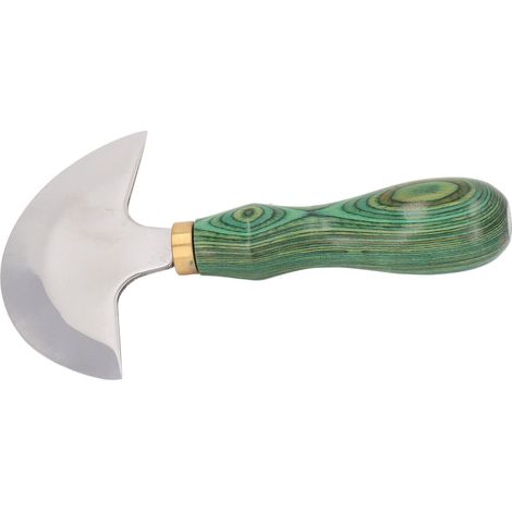 Couteau de Sculpture en Cuir avec Manche en Bois - Acier Inoxydable, Tranchant Professionnel, Outil DIY (1/5)