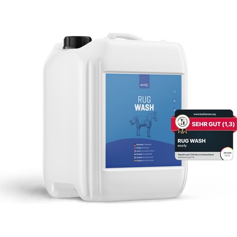 eco:fy Pferdedecken Waschmittel - Rug Wash, Deckenwaschmittel für Synthetik & Baumwolle - 10 l (1/5)