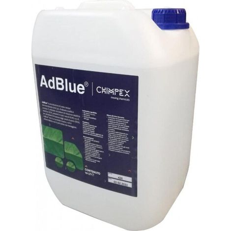 ADBLUE ADDITIVO LIQUIDO 10 LT EURO 6 GAS DI SCARICO AUTO VEICOLI DIESEL