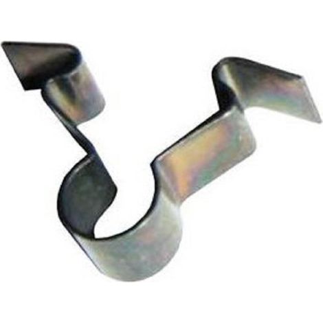 Clip de fixation pour hotte 11CL013 – Référence 133.0071.150 – Accessoire noir pour stabilité et sécurité – Compatible avec modèles Roblin