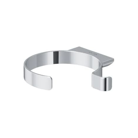 CSPARKV 3.5x3.2x11cm Stainless Steel Hair Dryer Holder, Chrome Hair Dryer Stand (1/5)