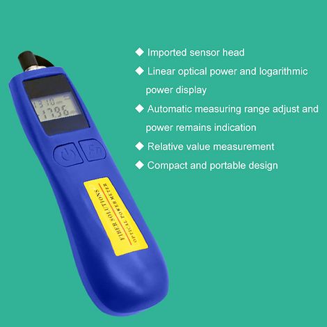 Testeur de puissance optique miniature TL537A, testeur de fibre optique, -70+10 dBm (1/5)