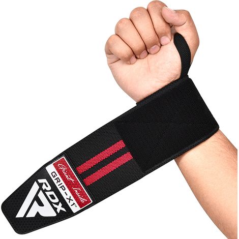 GYM WRIST WRAP R11 BLACK/RED - RDX - WAH-WR11BR (1/2)