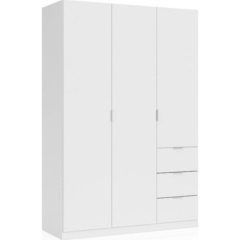 Armario Magan 3 puertas y 3 cajones Blanco (ancho) x 200cm (alto) (1/5)