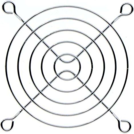 80mm Ventilateur Doigt Grill, 3 Paquet Acier inoxydable Grill Protecteur Garde Ventilateur Protection Couvercle pour 80x80mm Échappement Ventilateurs pour Équipement Ordinateur DIY (1/4)