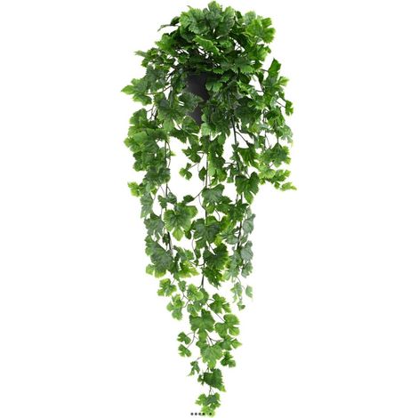 Chute de Vigne en pot artificielle H 68 Verte
