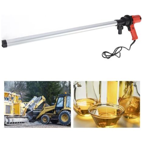 DEESSE SHOP-Pompe à baril électrique portable 200-220 L – Débit 60-80 L/min – Vitesse 8000 tr/min – Pour liquides non corrosifs (1/5)