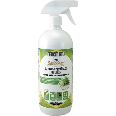 repellente antizanzare pronto all'uso sandokan "fercit" 1 lt