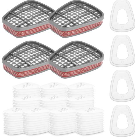 6001 Rechange Filtres de Protection Respiratoire Réutilisable (1/5)