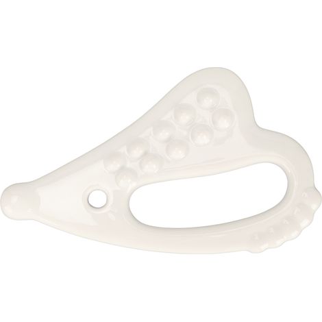 Ensemble de 2 outils Gua Sha en céramique pour massage du visage et du corps, drainage lymphatique, points de déclenchement, pierre de raclage naturelle. (1/5)
