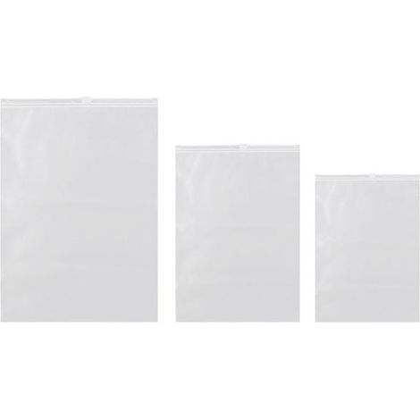 6 selbstverschließende Plastikbeutel