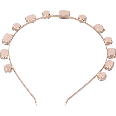 Bandeau scintillant champagne pour cheveux - Élégant et confortable - Accessoire mode brillant (1/5)