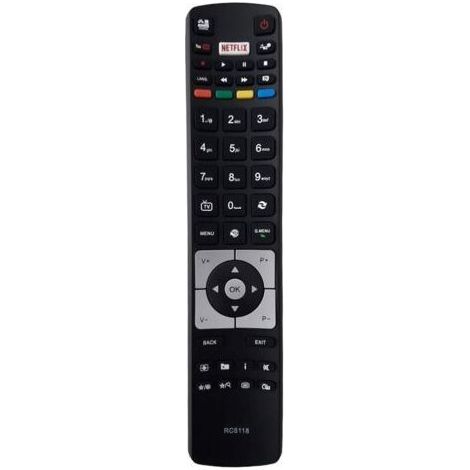 RC5118 Télécommande de remplacement pour Hitachi Smart TV avec clé NETFLIX (1/5)